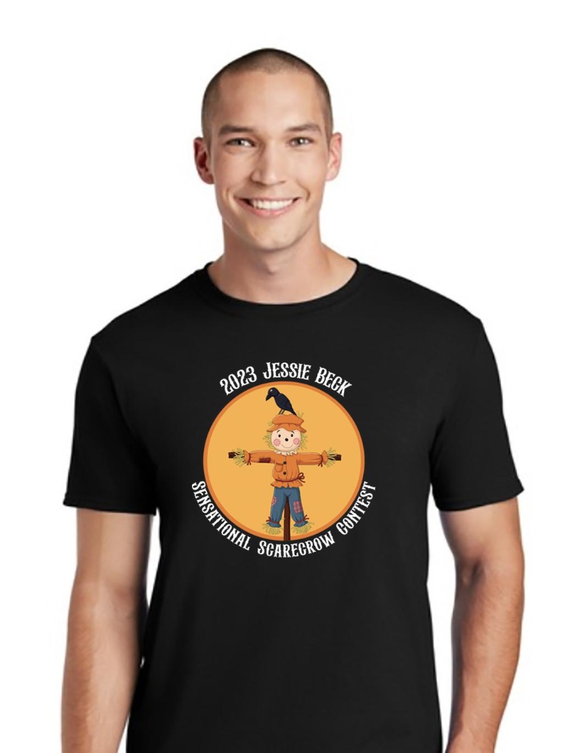 Scarecrow Festival 2023 YOUTH Black T-shirt